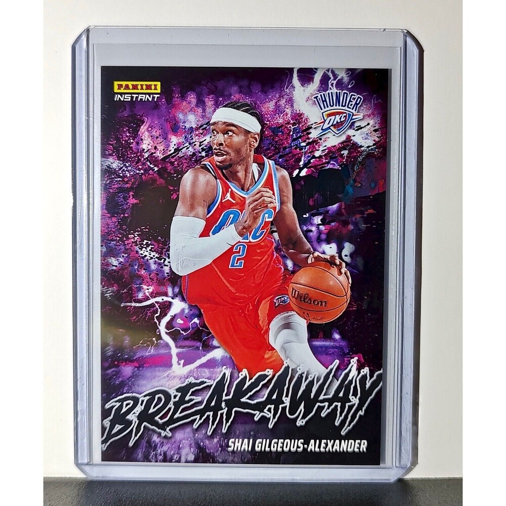 Shai Gilgeous-Alexander 2024-25 Panini NBA #17 Breakaway Card Thunder 1/1355
